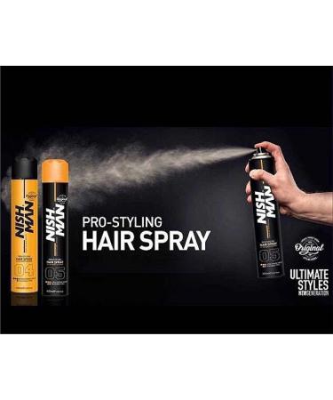 nishman Hair Styling Series (Hair Spray 05 400ml) - Buy Online on GoSupps.com