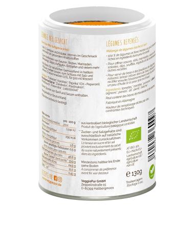 Buy Veggie Pur Organic Vegetable Mix - 3 x 130g | Healthy & Natural International Shipping - Buy Online on GoSupps.com
