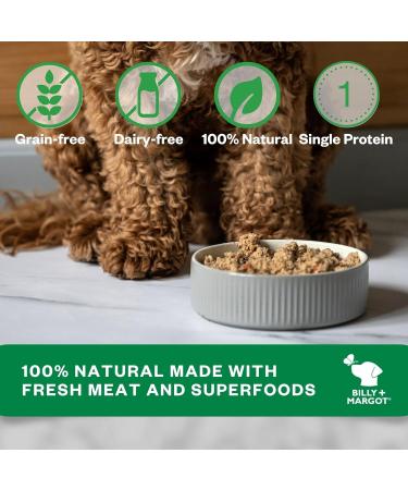 Billy & Margot Pack of 12 sachets of Lamb Food and superfood 150 g - Buy Online on GoSupps.com