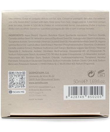 Sensilis Eternalist A.G.E. Mask - Anti-Aging Mousse with Manilkara Extract & Biomimetic Peptides - Revitalize Skin & Prevent Aging - 50ml - Buy Online on GoSupps.com
