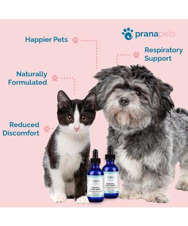 Prana Pets Respiratory Support Formula for Dogs and Cats - Promotes Optimal Respiratory Function - 1 Pack - Buy Online on GoSupps.com