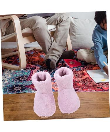 Buy Housoutil Electric Warm Shoes - Plush Winter Foot Warmers 27x9cm Men's Heated Slippers Perfect for Cold Weather - Buy Online on GoSupps.com
