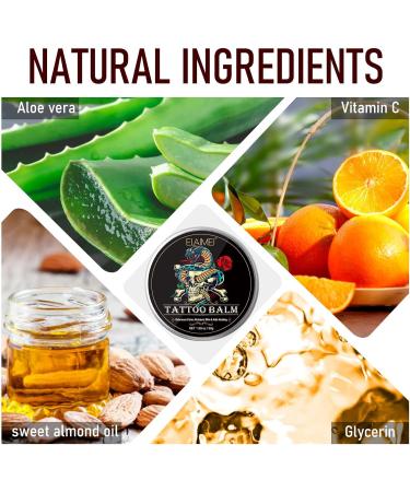  CCKULOOB Premium Tattoo Cream - Daily Care & Conditioner - Moisturizing - Strengthens Tattoo Colours - Promotes Healing - 1.06 oz - Buy Online on GoSupps.com