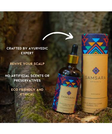 Scalp Revitalizing Ayurvedic Hair Oil | Natural Herbal Treatment for Hair Fallout & Scalp Care | 100% Natural Hair Care - Buy Online on GoSupps.com