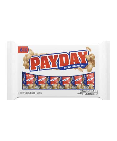 Payday Peanut Caramel Bar 6 Count