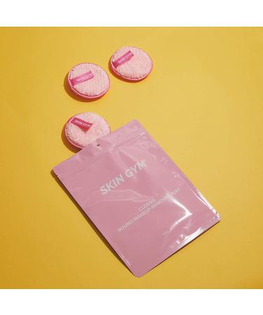 Skin Gym Reusable Makeup Remover Pad Set - Chemical-Free Eco-Friendly Towels for Mascara, Eyeliner, Foundation, Lipstick - 3 Piece Set - Buy Online on GoSupps.com