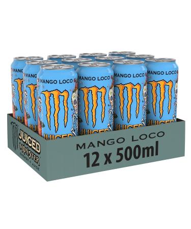 Buy Monster Energy Rehab Lemon & Mango Loco Bundle - Caffeinated Iced Tea & Tropical Fruit Energy Drink (12 x 500 ml) - International Shipping Available - Buy Online on GoSupps.com