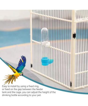 DADYOUPIN bird food drinker bird water bottle parrot automatic water feeder bird bath for cage budgie water dispenser bird water feeder for bird parrot food - Buy Online on GoSupps.com