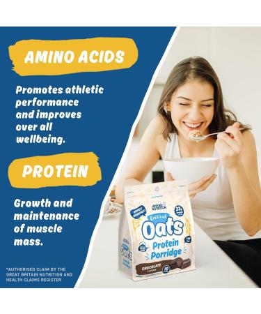 Applied Nutrition Critical Oats Protein Porridge 600gr Chocolate Chocolade 600g - Buy Online on GoSupps.com