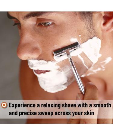 Bates Stainless Steel Double Edge Razor Blade 40 Pack - Premium Safety Razor Blades for Men's Shaving - Buy Online on GoSupps.com