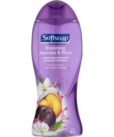 Softsoap Moisturizing Body Wash - Blooming Jasmine & Plum - 18 FL OZ (532 mL) - Pack of 3 - Buy Online on GoSupps.com