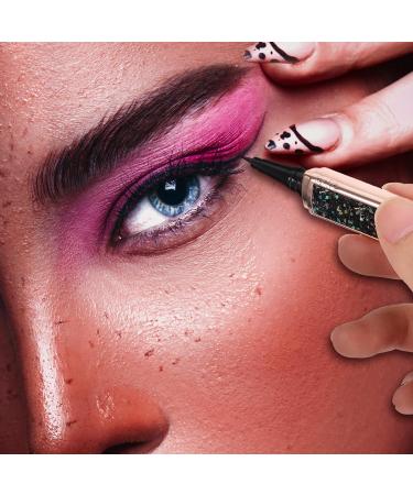ZERO Diamond Glitter Liquid Eyeliner Pen For Women Durable No Bloom Selfadhesive Eyeshadow Tool For Makeup With Fine Tip Practical Unique Design - Buy Online on GoSupps.com