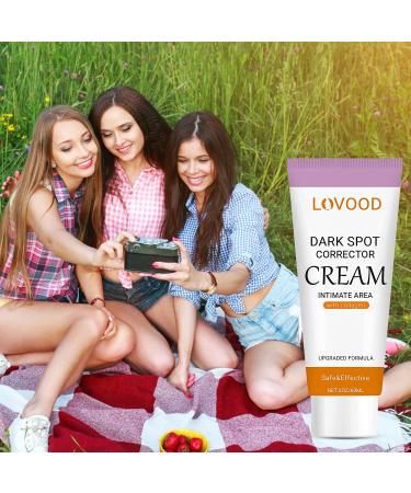 LOVOOD Dark Spot Corrector Cream - Underarm, Neck, Elbow, Private Areas - Instant Results, 2 oz (Upgraded Formula) - Buy Online on GoSupps.com