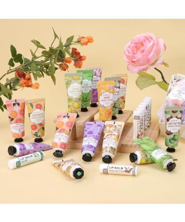 Lot de 36 cr mes pour les mains et baumes l vres en vrac cadeaux pour demoiselles d'honneur cadeaux de remerciement et cadeaux pour enterrement de vie de jeune fille avec cartes de - Buy Online on GoSupps.com