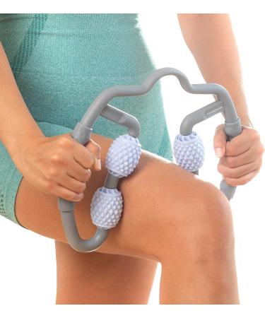 360 Rotatable Massage Roller - Anti-Cellulite Massager for Legs Arms & Hips | Muscle Recovery & Skin Tightening - Buy Online on GoSupps.com