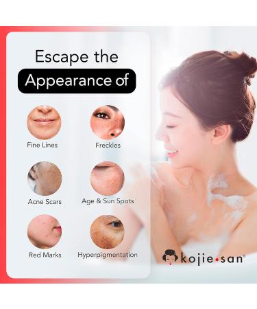 Kojie San Skin Brightening Soap - Original Kojic Acid Soap for Dark Spots & Scars - 3 Bars x 4 Pack - Coconut & Tea Tree Oil - 100g - 4.76 Ounce - Buy Online on GoSupps.com