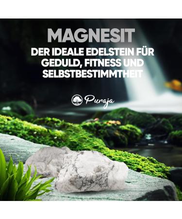 Puraja Magnesite Gemstones Set | Natural Premium Raw Stones | Healing & Chakra Crystals | 1000g Versatile Water Stones - Buy Online on GoSupps.com