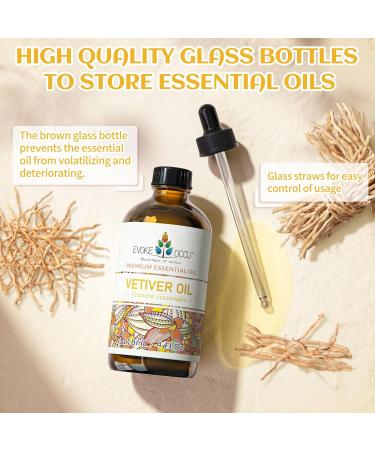 EVOKE OCCU Vetiver Essential Oil and Lime Essential Oil - 4 Fl Oz - Buy Online on GoSupps.com