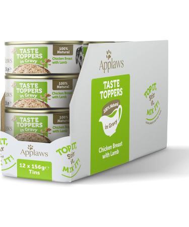 APPLAWS Dog Bo te de Rangement pour Poulet et Agneau en Sauce 12 x 156 g - Buy Online on GoSupps.com