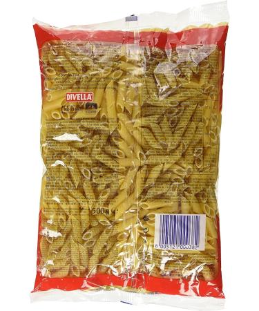  Italian Gourmet E.R. Divella Pennette Di Mezzani N. 38 Durum Wheat Semolina Pasta 500g + Italian Gourmet Tomato Pulp Box 400g - Buy Online on GoSupps.com