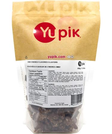 Yupik OMG! Milk Chocolaty Almond Toffee Clusters 500 g Graham Crackers Toffee Almonds Chocolate Flavored Coating Crunchy Treats Sweet Snacks Chocolate Candy Ideal for Snacking & Gifting Milk Chocolate Graham Clusters 500 g - Buy Online on GoSupps.com
