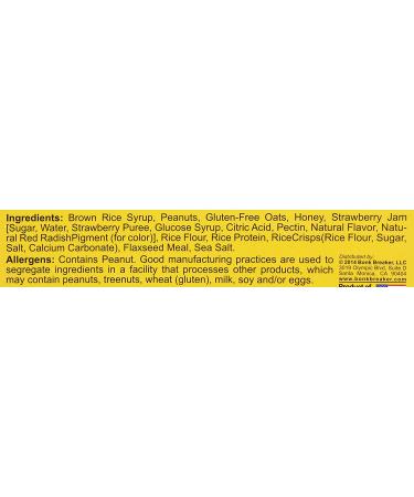Bonk Breaker Real Food Energy Bars - Gluten Free, Dairy Free, Non-GMO - 12 Bars (Peanut Butter & Jelly) - Buy Online on GoSupps.com