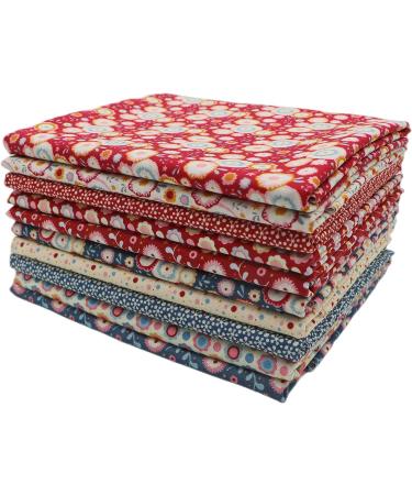 iNee Candy Bloom Fat Quarters Fabric Bundles - 18 x 22 Inches - Quilting & Sewing Precut Cotton Fabric - Buy Online on GoSupps.com