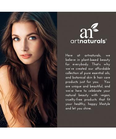 ArtNaturals Argan Hair Mask Conditioner (8 Oz) - Deep Conditioning Treatment with Organic Jojoba Oil, Aloe Vera, and Keratin - for Repairing Dry, Damaged, Color Treated Hair - Promotes Natural Hair Growth - Sulfate Free - Buy Online on GoSupps.com