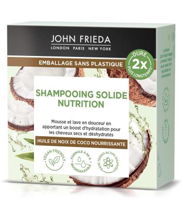 JOHN FRIEDA Solid Nutrition Shampoo 75g - Buy Online on GoSupps.com