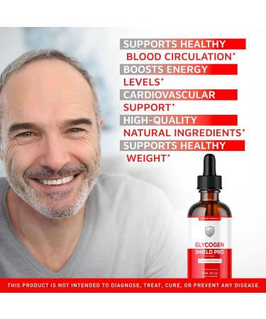 (2 Pack) Glycogen Shield Pro - Glycogen Shield Pro Drops GlycogenShield Pro Drops GlycogenShield Pro Support Glycogen Shield Pro Support Glycogen Shield Pro Supplement 2 Bottles for 60 Days - Buy Online on GoSupps.com