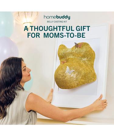 HomeBuddy Belly Cast Kit - DIY Pregnancy Casting for Expecting Moms | Unique Keepsake Gift with Decorating and Painting Kit - Buy Online on GoSupps.com