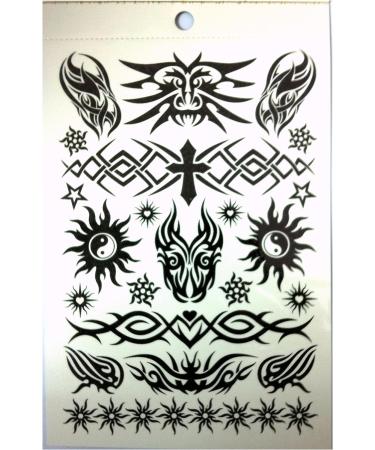 Tapp Collections 280 Temporary Tattoos - M1 Style: Trendy and Durable Body Art - Buy Online on GoSupps.com