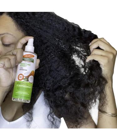 Palmer's Coconut Oil Formula Moisture Boost Curl Refresher Spray 8.5 Ounce 8.5 Fl Oz (Pack of 1) - Buy Online on GoSupps.com