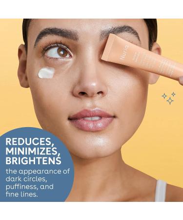 Nuria Defend Triple Action Eye Cream - Dark Circles, Puffiness & Fine Lines - 15mL - Buy Online on GoSupps.com