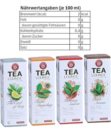 Tealounge Lot de 4 capsules pour th i re Noir - Buy Online on GoSupps.com