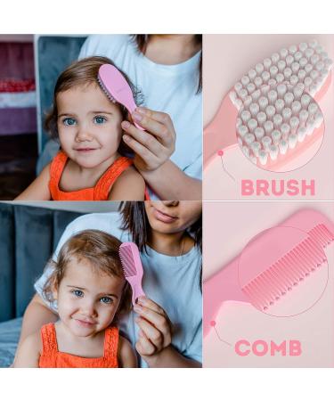 BABELA 24 in 1 Baby Healthcare & Grooming Kit with Electric Nail Trimmer Set - Nursery Baby Care Essentials in Pink/Blue - Hairbrush, Comb, Nail Clipper - Best Baby Care Set (Pink) - Buy Online on GoSupps.com