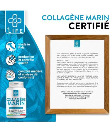 Collagene Marin Hydrolys 200 Comprim s Avec Vitamine C Pi Life Peptide De Collagene Type 1 Compl ment Pour La Peau Cheveux Ongles Articulations 2400mg Pur Par Dose - Buy Online on GoSupps.com