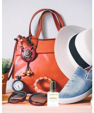 Santal Natural Hair & Body Mist Spray Pure Essential and Fragrance Oils Alcohol-Free Handmade in California 0.5Fl Oz Santal 0.5 Fl Oz - Buy Online on GoSupps.com