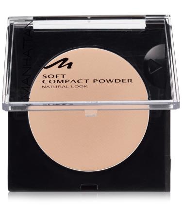 Manhattan 16934 Soft Compact Powder 3 beige 1 piece