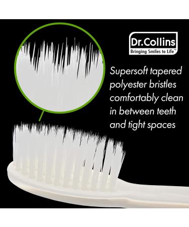 Dr. Collins Perio Toothbrush 3-Pack - Assorted Colors - Buy Online on GoSupps.com