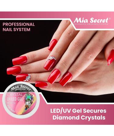 Mia Secret 7g LED/UV Gel Secure Diamonds Crystals - GUMMY JELLY Finish - Buy Online on GoSupps.com
