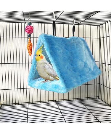 Tfwadmx 2Pcs Bird Tent Plush Hammock Nest for Cage - Cozy Sleeping Bed for Parrot, Eclectus, Parakeet, Cockatiels, Cockatoo, Lovebird - Buy Online on GoSupps.com