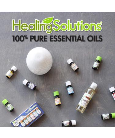 Healing Solutions Deep Muscle Relief Essential Oil - 100% Pure & Organic 10ml - Pain Ease Blend for Muscle Relief - 0.33 Fl Oz - Buy Online on GoSupps.com
