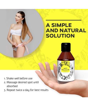 Neatly Vegan Cellulite Oil - Reduce Stretch Marks & Boost Young Complexion | 250ml Natural Body Oil for Pregnancy & Anti-Cellulite Care - Buy Online on GoSupps.com