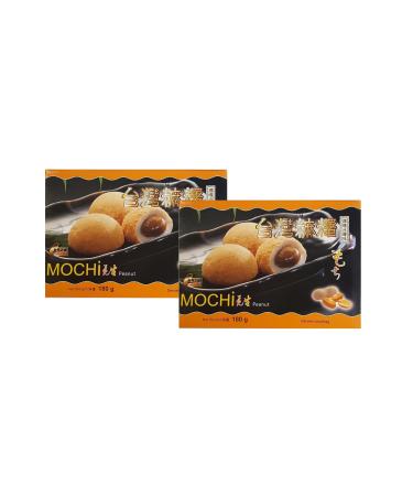 2 x 180g Peanut Mochi -12 rice cakes with peanut filling sticky rice mochis Pamai Pai