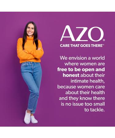 AZO Daily Pre-Menopause Relief Perimenopause Supplements for Women Hot Flash Night Sweat and Healthy Weight Management Support* - 30 Count - Buy Online on GoSupps.com