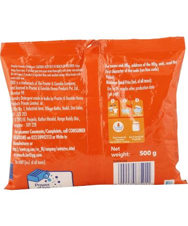 Tide Plus Original Detergent Powder - Lemon & Mint 500g - Buy Online on GoSupps.com