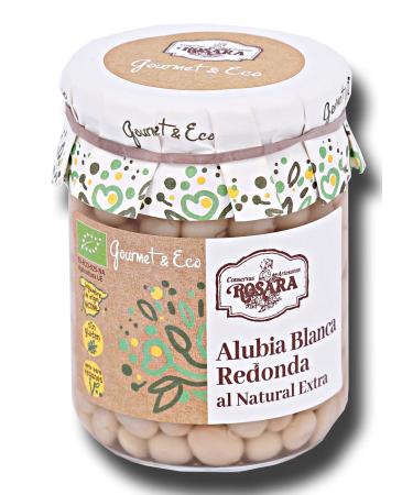 olivaoliva ORGANIC ROUND WHITE BEANS JAR 390 gr.