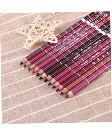 LALAFINA Pcs Lip Liner Eyebrow Pen Pipliner Pencil Lip Makeup Set Lip Liner Pencils Eyebrow Pencil Water Proof Lip Makeup Lipliner Pencil - Buy Online on GoSupps.com