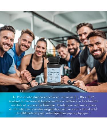 Phosphatidylserine Pure 300mg Helps Reduce Cortisol Improve Memory & Concentration Manage Stress Nootropic Supplement With - Buy Online on GoSupps.com